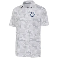 Polo Antigua blanc Indianapolis Colts Collide pour hommes