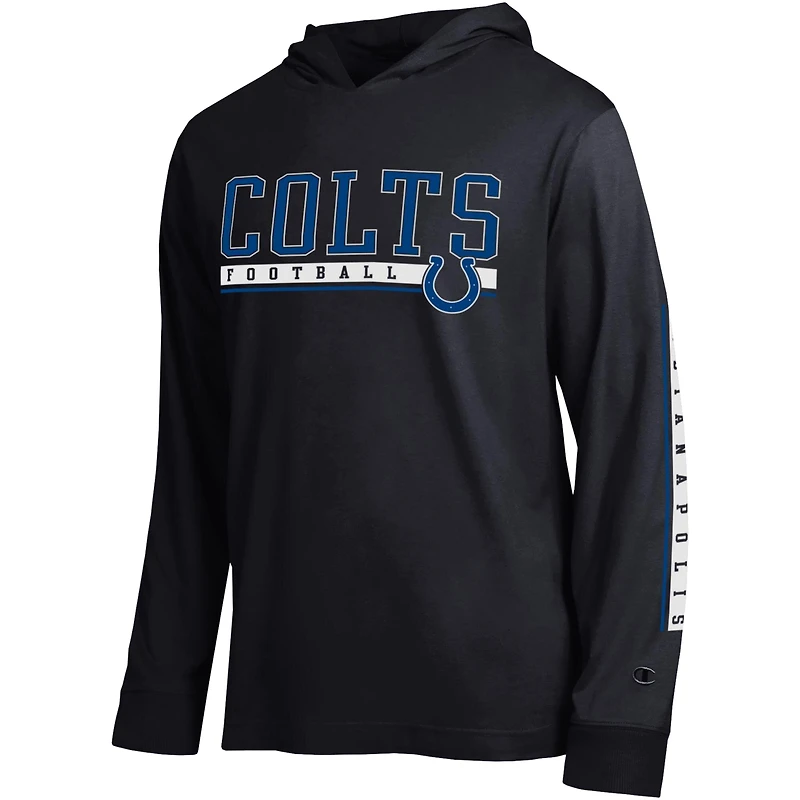 Men's Champion White Indianapolis Colts All Star Hooded T-Shirt