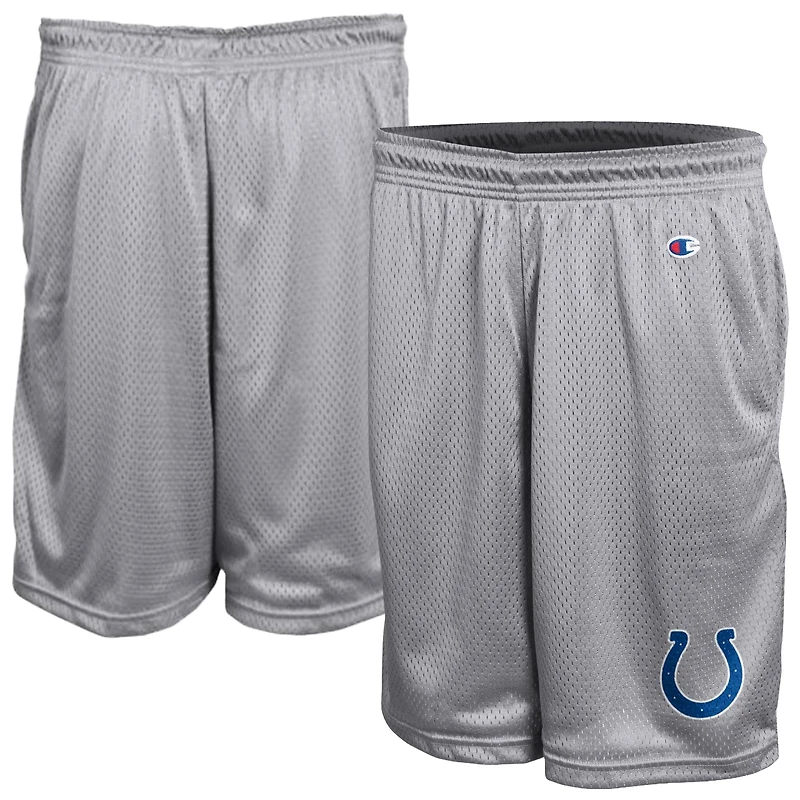 Short en maille classique gris Champion Indianapolis Colts pour homme