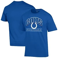 T-shirt de football américain Champion Royal Indianapolis Colts pour homme
