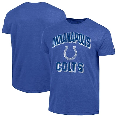 Men's Champion  White Indianapolis Colts Ultimate Tri-Blend T-Shirt