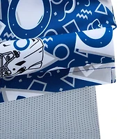 Short de bain doublé classique Chubbies bleu Indianapolis Colts pour homme