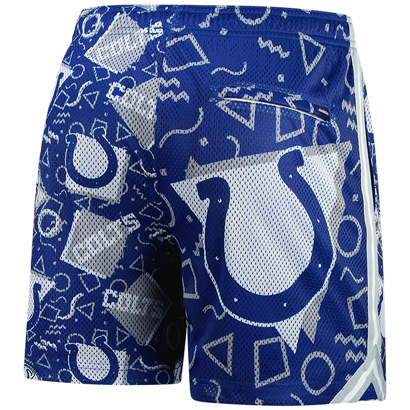 Short en maille Chubbies Royal Indianapolis Colts pour homme