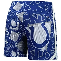 Short en maille Chubbies Royal Indianapolis Colts pour homme