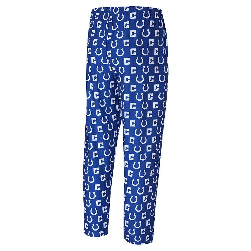 Pantalon en tricot Concepts Sport Royal Indianapolis Colts Record pour hommes