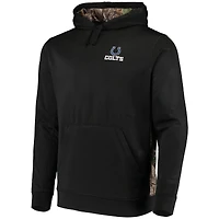 Men's Dunbrooke Black/Realtree Camo Indianapolis Colts Logo Ranger Pullover Hoodie