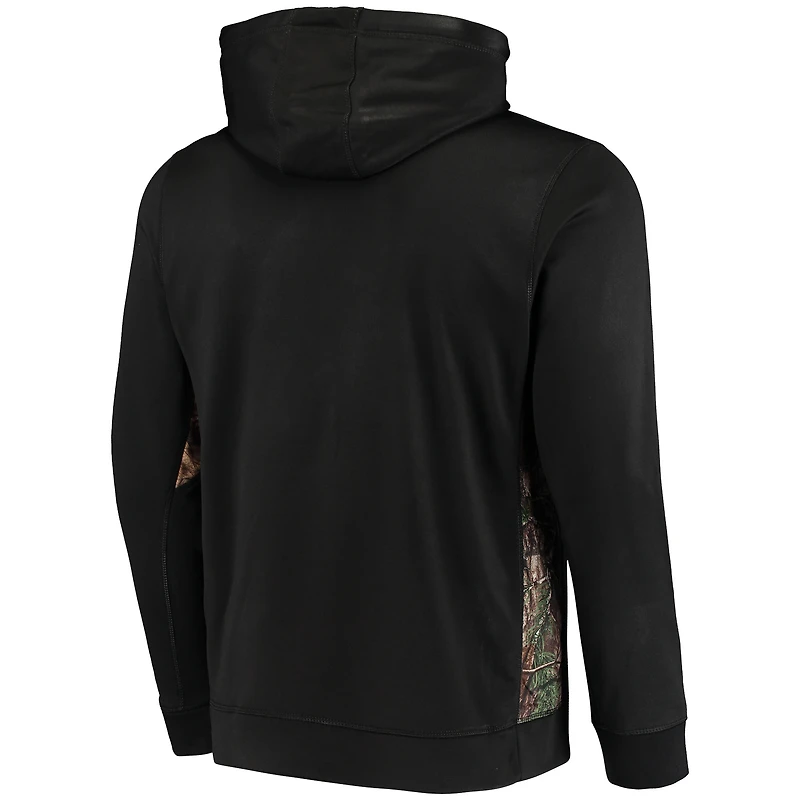 Sweat à capuche Ranger noir/camouflage Realtree pour homme, avec logo des Indianapolis Colts, de la marque Dunbrooke.
