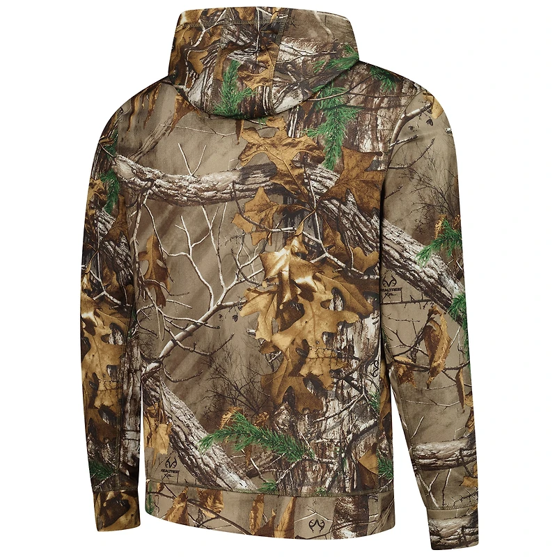 Men's Dunbrooke Realtree Camo Indianapolis Colts Circle Champion Tech Fleece Pullover Hoodie