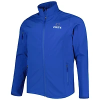 Men's Dunbrooke Royal Indianapolis Colts Big & Tall Sonoma Softshell Full-Zip Jacket