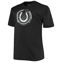 T-shirt noir Fanatics Indianapolis Colts Big & Tall Color Pop pour hommes