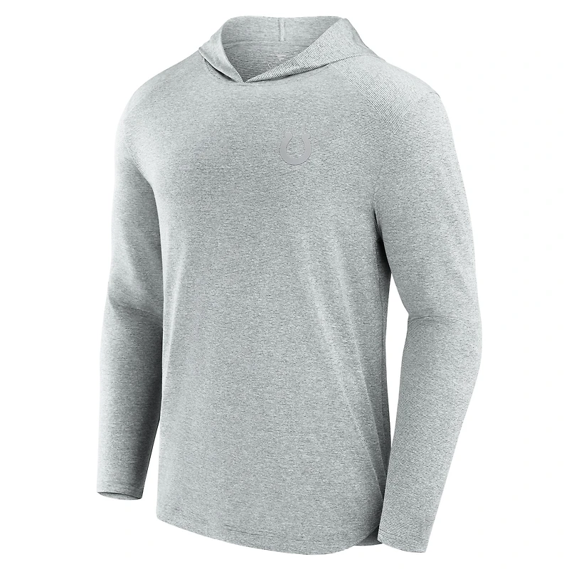 T-shirt à capuche léger Fanatics gris Indianapolis Colts Front Office Tech pour hommes