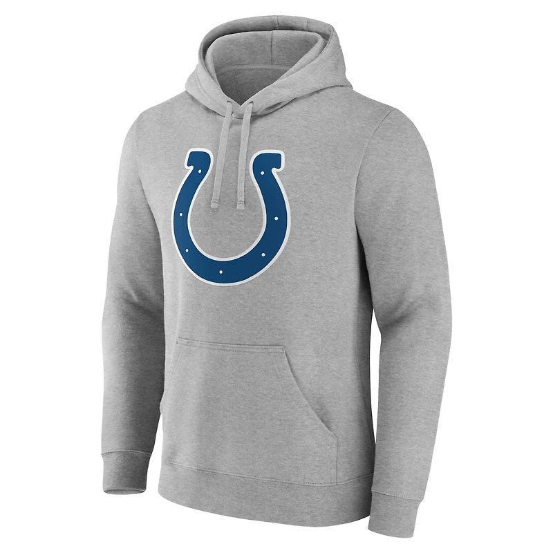 Sweat à capuche en polaire pour homme Fanatics Heather Grey Indianapolis Colts Deliver