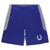 Short avec logo de l'équipe Fanatics Royal Indianapolis Colts Big & Tall pour hommes