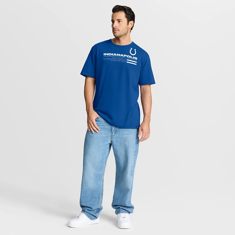 T-shirt Fanatics Royal Indianapolis Colts Chop Block Legacy pour homme