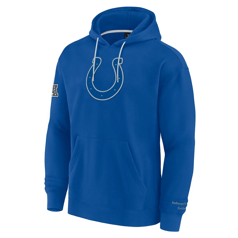 Men's Fanatics Royal Indianapolis Colts Elements Pace Pullover Hoodie