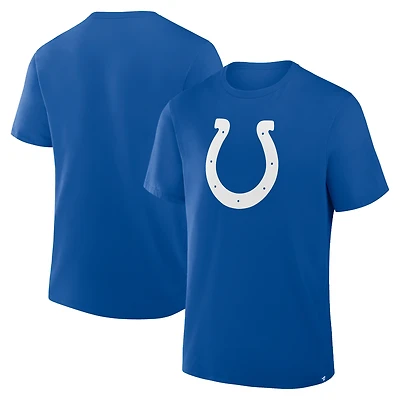 T-shirt Fanatics Royal pour homme, héritage du Field Goal des Indianapolis Colts