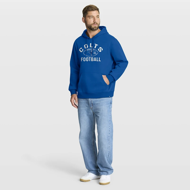 Men's Fanatics Royal Indianapolis Colts Fumblerooski Legacy Pullover Hoodie