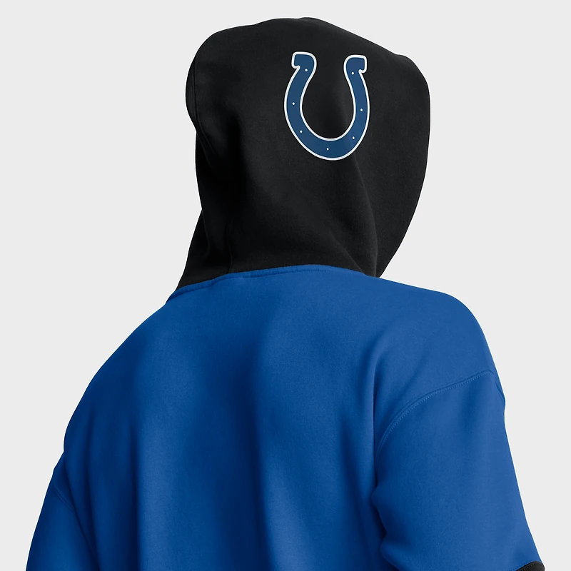Men's Fanatics Royal Indianapolis Colts Helmet Alt Pullover Hoodie