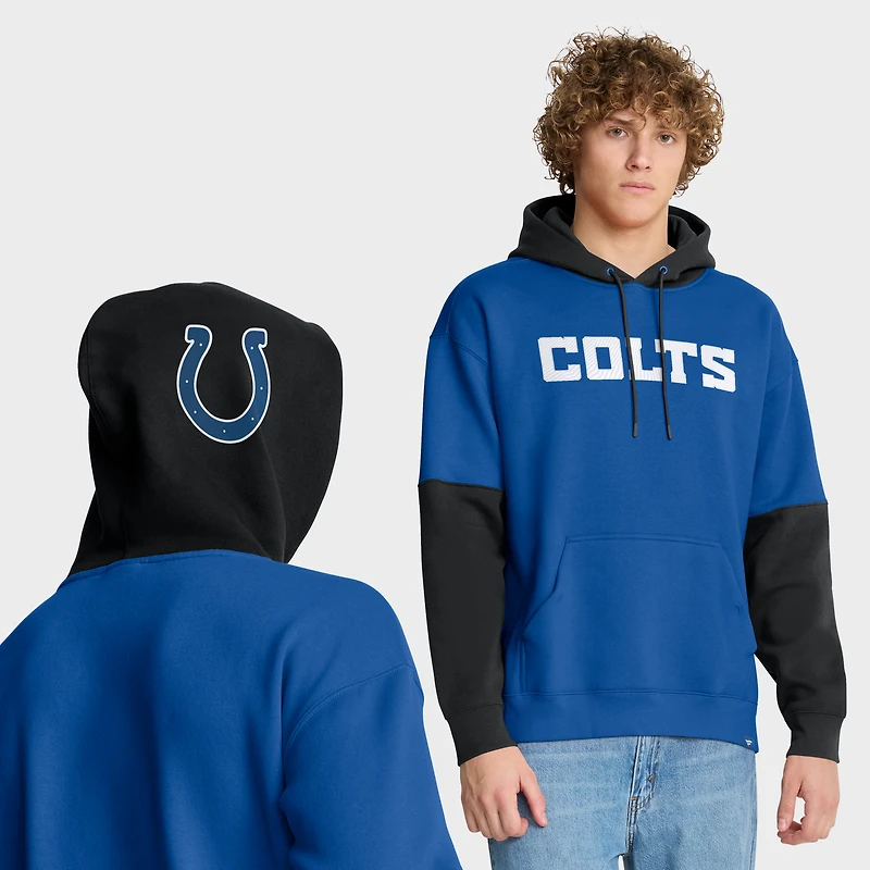 Men's Fanatics Royal Indianapolis Colts Helmet Alt Pullover Hoodie