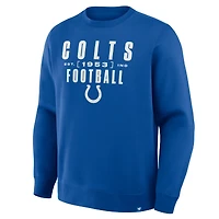 Men's Fanatics Royal Indianapolis Colts Powerful Throw Legacy Pullover Sweatshirt