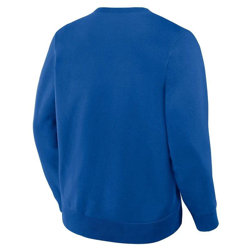 Men's Fanatics Royal Indianapolis Colts Powerful Throw Legacy Pullover Sweatshirt