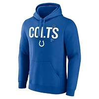 Sweat à capuche Fanatics Royal Indianapolis Colts Pylon Outline pour hommes