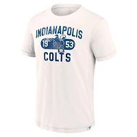 T-shirt blanc Fanatics Act Fast des Colts d'Indianapolis pour hommes