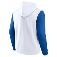 Sweat à capuche Extra Point Fanatics pour hommes, blanc, Indianapolis Colts
