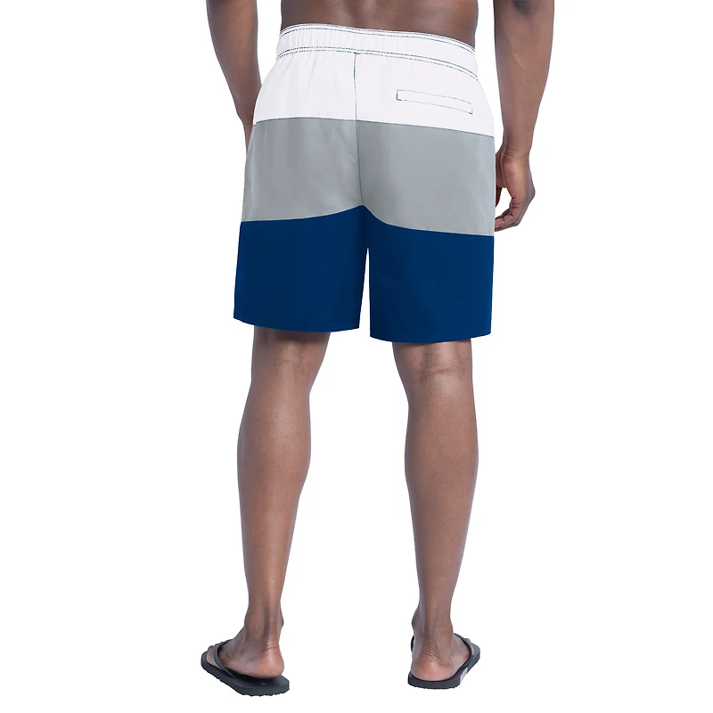 Men's G-III Sports by Carl Banks  Royal/Gray Indianapolis Colts Sunrise Volley Swim Shorts