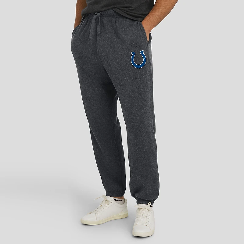 Pantalon de jogging tri-blend gris chiné foncé J. Palmer pour homme, Indianapolis Colts Players Lounge
