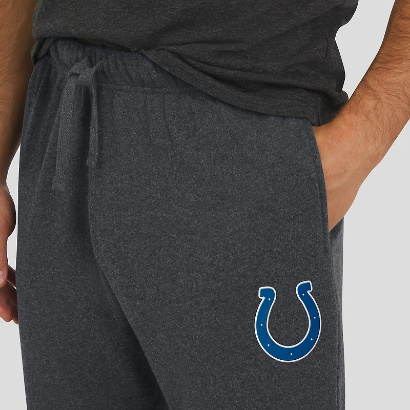 Pantalon de jogging tri-blend gris chiné foncé J. Palmer pour homme, Indianapolis Colts Players Lounge