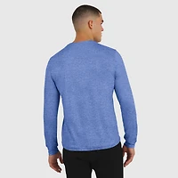 T-shirt à manches longues J. Palmer Royal pour homme, motif quatre points des Indianapolis Colts