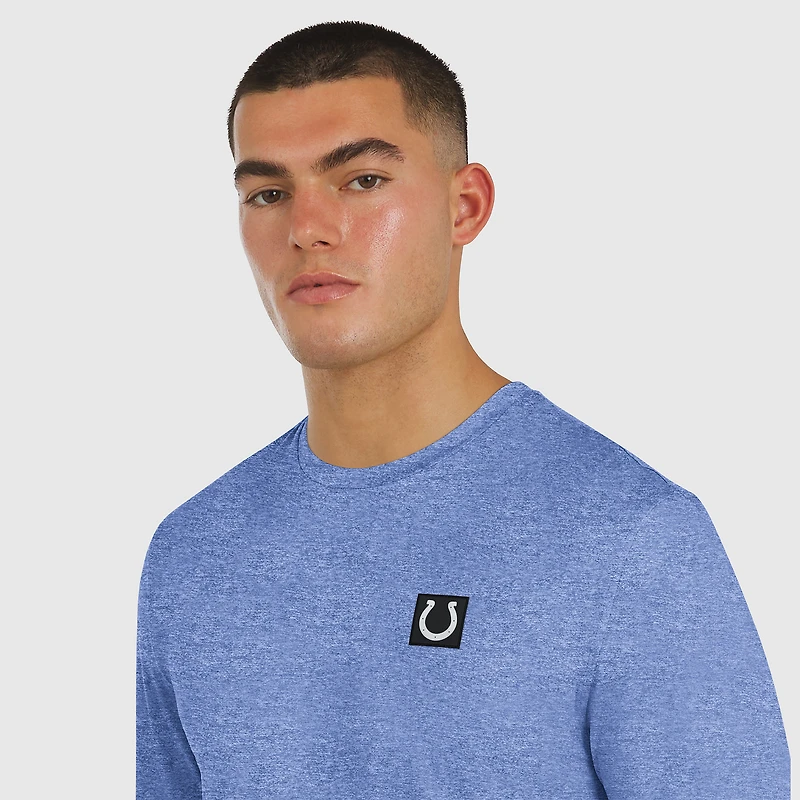 T-shirt à manches longues J. Palmer Royal pour homme, motif quatre points des Indianapolis Colts