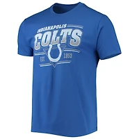 T-shirt rétro pour hommes Junk Food Royal Indianapolis Colts
