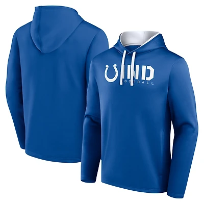 Sweat à capuche Athletic Royal pour homme, motif tête de mort, Indianapolis Colts