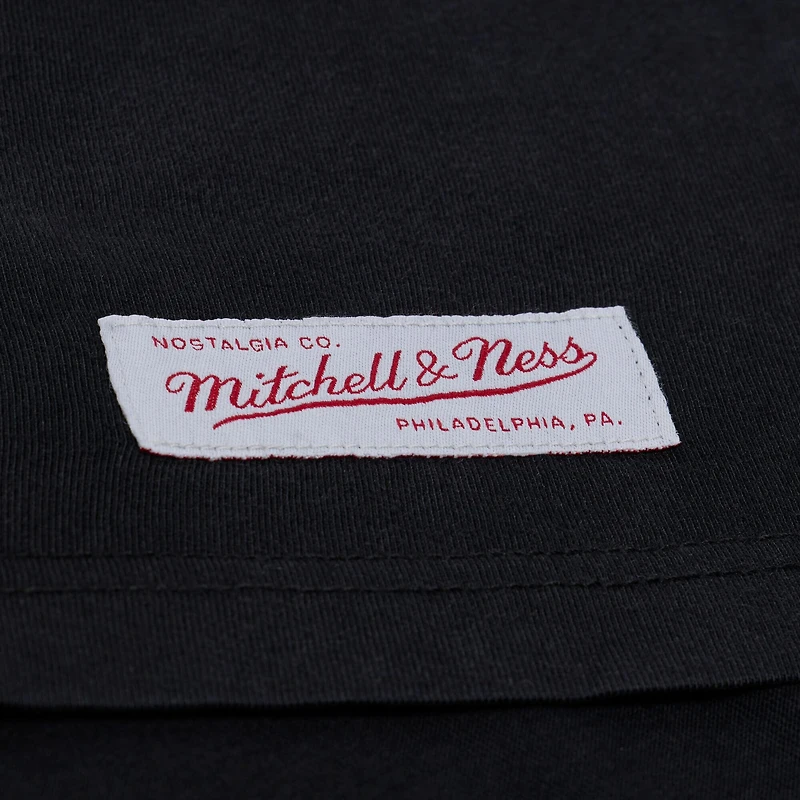 T-shirt homme Mitchell & Ness bleu marine Indianapolis Colts Core Essentials Micro Logo