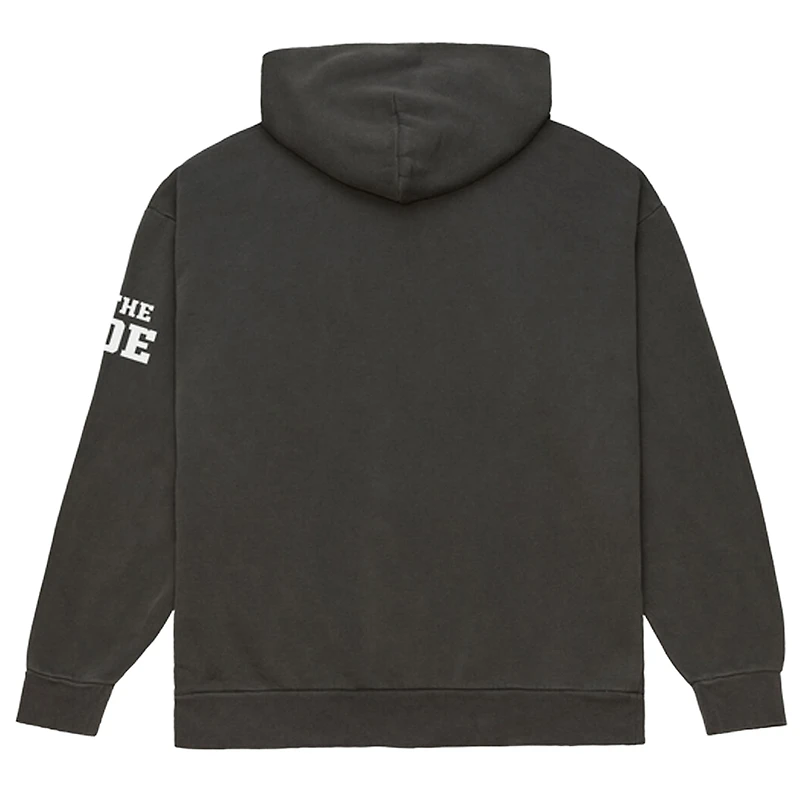 Sweat à capuche en polaire Mitchell & Ness pour homme, couleur anthracite, Indianapolis Colts, Indiana Nights State C