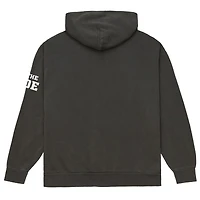 Sweat à capuche en polaire Mitchell & Ness pour homme, couleur anthracite, Indianapolis Colts, Indiana Nights State C