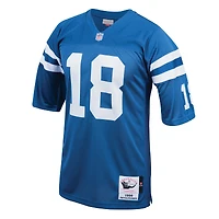 Maillot de joueur retraité authentique Mitchell & Ness Peyton Manning Royal Indianapolis Colts pour hommes