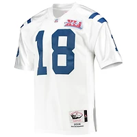 Maillot de joueur retraité authentique Mitchell & Ness Peyton Manning des Indianapolis Colts 2006 pour hommes