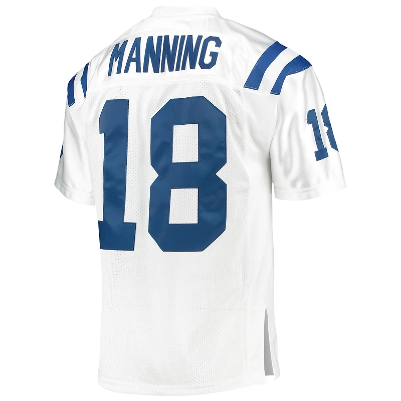 Maillot de joueur retraité authentique Mitchell & Ness Peyton Manning des Indianapolis Colts 2006 pour hommes