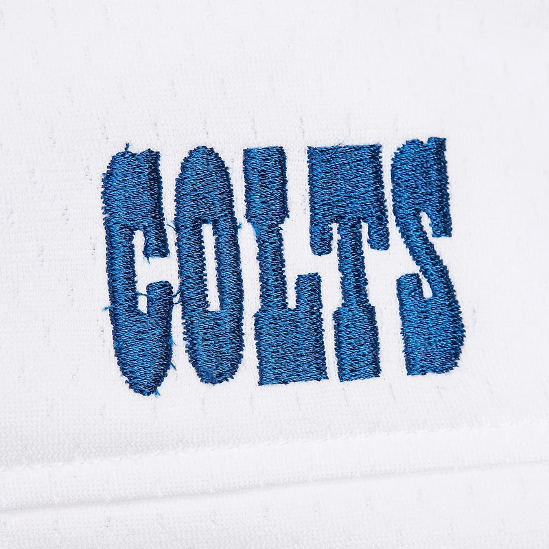 Men's Mitchell & Ness Peyton Manning White Indianapolis Colts Player Name Number Hoodie Legacy Jersey
