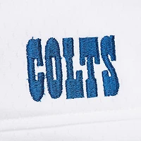 Men's Mitchell & Ness Peyton Manning White Indianapolis Colts Player Name Number Hoodie Legacy Jersey