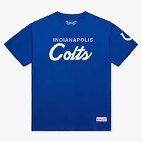 Men's Mitchell & Ness Royal Indianapolis Colts Head Coach Classic T-Shirt