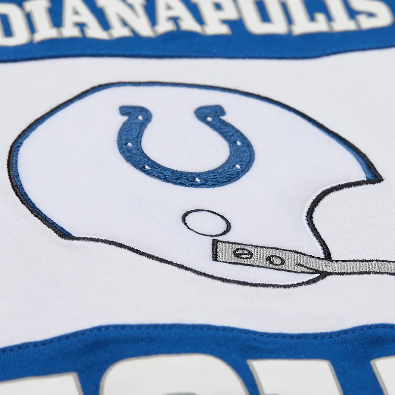Débardeur rétro colorblock Mitchell & Ness Royal Indianapolis Colts pour homme