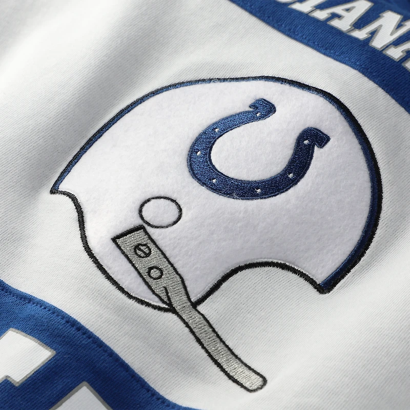 Débardeur rétro colorblock Mitchell & Ness Royal Indianapolis Colts pour homme