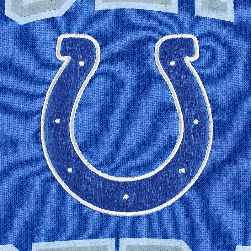 Chandail à capuchon délavé Royal Indianapolis Colts Mitchell & Ness pour homme
