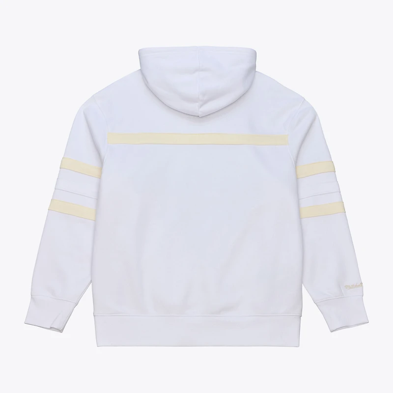 Sweat à capuche Mitchell & Ness White pour homme, édition Out, entraîneur en chef des Indianapolis Colts