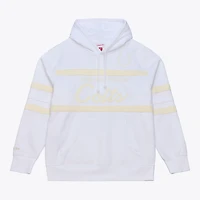 Sweat à capuche Mitchell & Ness White pour homme, édition Out, entraîneur en chef des Indianapolis Colts