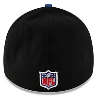 Casquette New Era 39THIRTY Flex noire/bleue pour homme, Indianapolis Colts, draft NFL 2025